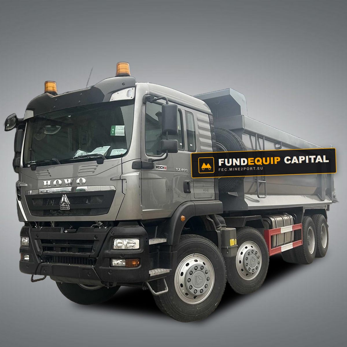 Camion HOWO TX400 financé via Fund Equip Capital